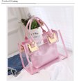 thumbnail image 2 of Bolso de gelatina coreano de verano para mujer, bolso de mensajero transparente de cristal para playa, bolso de hombro para mujer, 2 of 6