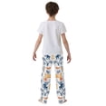 thumbnail image 4 of FORMRS Boys Pajama Pants with Pockets Size 6-8Y Kids Lounge Sleep Bottoms, Tropical Jungle Vibes, 4 of 8