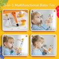 thumbnail image 2 of Juguete Montessori TOP BRIGHT 3 en 1 con silbato, pelota y tubo de soplado, 2 of 7