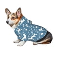 thumbnail image 7 of Honeii Poodle Dog Print Small Dog Hoodies Pet Hooded Sweatshirts Fall Winter Puppy Cat Sweaters Warm Clothes for Small Dogs Outfits Costume-X-Small, 7 of 7