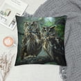 thumbnail image 2 of Orinice Owls Branch Forest Decorative Throw Pillow Cover for Home Couch Living Room Sofa - Cotton Linen Fabric - 1PC 20x20in, 2 of 5