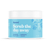 Asutra, Organic Exfoliating Body Scrub, Revitalizing Coconut, 100% Pure Dead Sea Salt Scrub / Ultra Hydrating & Moisturizing with Jojoba, Sweet Almond & Argan Oils - 12oz