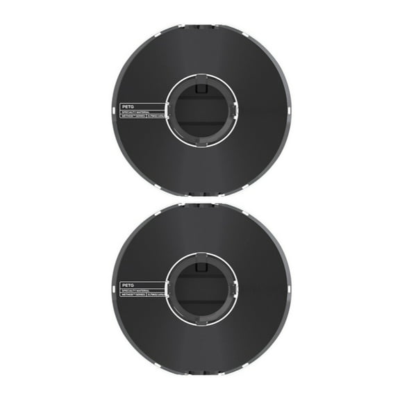 MakerBot PETG Specialty Filament Spool for Method 3D (Black, 1.65lb, 2-Pack)