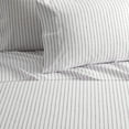 thumbnail image 4 of Caley 3 or 4 Piece Sheet Set Solid White With Dot Striped Pattern Print Design, 4 of 10