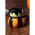 thumbnail image 4 of Transpac Johanna Parker Design Ceramic Mr & Mrs. Frank Halloween Mugs, 4 of 6