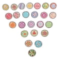 thumbnail image 4 of Two Legged Nail Coloring Pages 50pcs Mini Brads Alloy Nails DIY Craft Accessories for Kids Creativity, 4 of 4