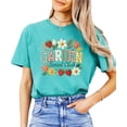 thumbnail image 2 of Ink Printed Image NOT a Fabric Patch - Garden Social Club Shirt for Women Seafoam Shirt Adult Large, 2 of 7
