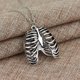thumbnail image 2 of Collar con colgante en forma de órganos humanos YONGSHENG 3,5 * 3,5 CM, 2 of 5