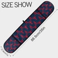 thumbnail image 3 of Yayeee Double Oven Mitt Kitchen Heat Resistant Baking 35" x7" Quilted Cotton Glove, Blue Lobster Pattern, 3 of 6