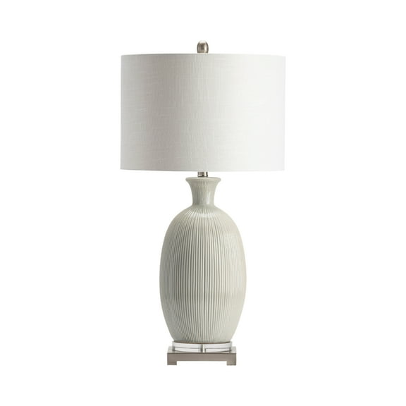 Carrefour 30.5" Ceramic & Crystal Table Lamp