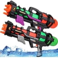 thumbnail image 2 of Paquete de 2 pistolas de agua para niños y adultos 1500CC Blaster 40 pies de largo alcance Roxie Roxie, 2 of 2