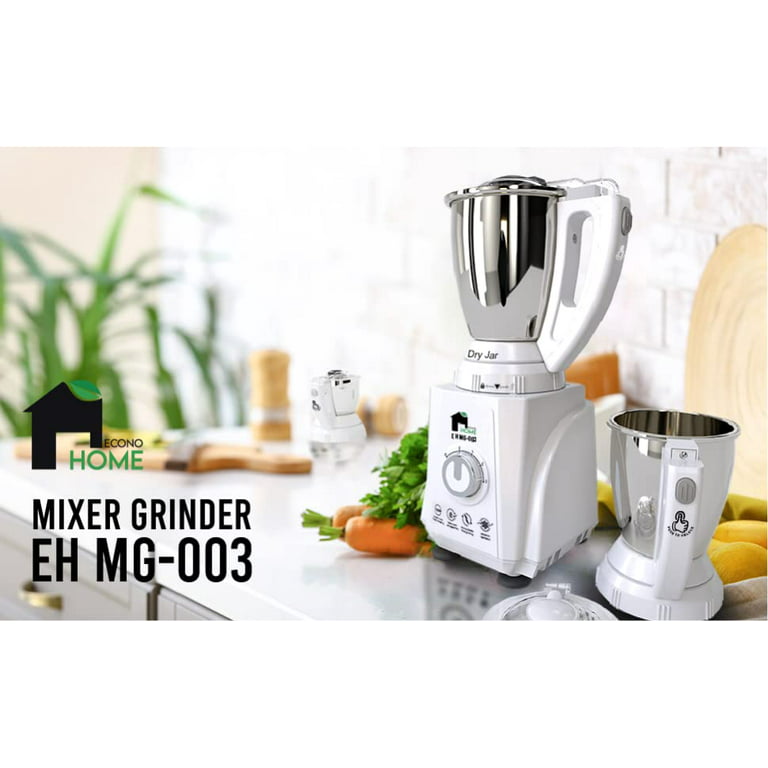EconoHome Mixer Grinder - Electric Mixer Grinder for Indian