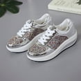 thumbnail image 6 of asdoklhq Women Sneakers Clearance Under $15,New Sequined Women's Shoes foreign Trade Plus Size Sports Casual Shoes, 6 of 9