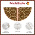 thumbnail image 3 of Sikiie Snake Skin Nativity Christmas Tree Skirt, Jesus Christian Winter Holiday Tree Mat Decoration(30-48IN)30", 3 of 6