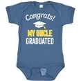 thumbnail image 3 of Inktastic Congrats My Uncle Graduated with Cap Boys or Girls Baby Bodysuit, 3 of 5