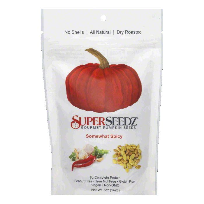 Super Seedz Somewhat Spicy Pumpkin Seed, 5 OZ (Pack of 6)