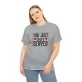 thumbnail image 4 of You Just Got Served Ping Pong Shirt, Christmas Gift, Birthday Tee -ID: 1585, 4 of 7