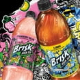 Lipton Brisk Strawberry Melon Iced Tea, Bottled Tea Drink, 1 Liter