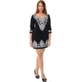 thumbnail image 1 of Tribal Bell-Sleeve Dress, 1 of 1