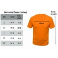 thumbnail image 2 of 2 Pack-High Visibility Short Sleeve T-Shirt Hi Vis Orange Work Safety Shirts Size: XX-Large, 2 of 4