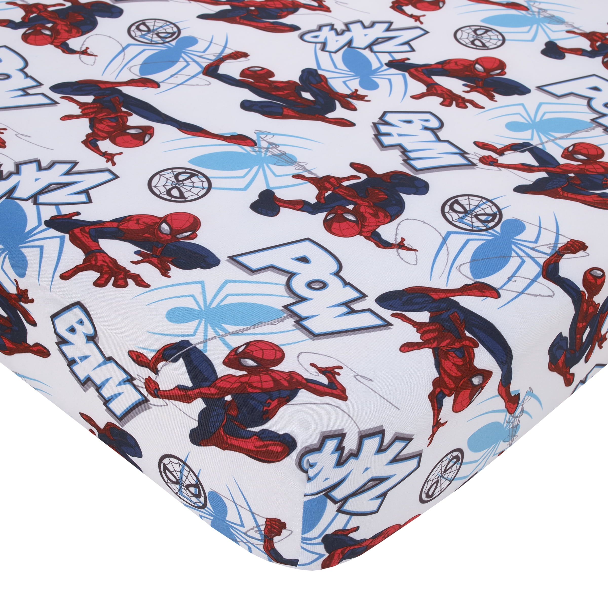 Marvel Spiderman to the Rescue 4 Piece Toddler Bed Set