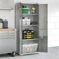 thumbnail image 6 of Seville Classics UltraHD® Storage Cabinet, Granite, 30" W x 18" D x 72" H, 6 of 15
