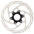 thumbnail image 1 of Disc Brake Rotor, Bike Disc Brake Rotor Steel Reduce Heat Transfer High Hardness  For Maintenance 140mm,160mm,180mm, 1 of 8