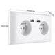 thumbnail image 4 of Toma De Corriente De Pared Funcional Multi Con Puerto USB Dual Para Carga De Teléfono, 4 of 7