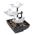 thumbnail image 4 of Fuente de agua de 5 V, adorno para jardín de rocas, decoración de agua corriente, fuente de escritorio para el hogar, puerto USB, 4 of 14