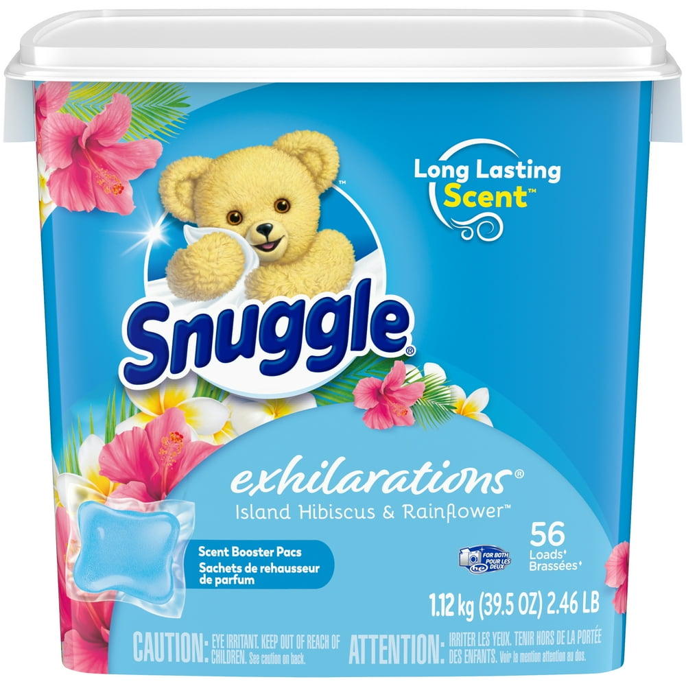 Snuggle Exhilarations In Wash Laundry Scent Booster Pacs, Island