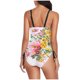 thumbnail image 3 of Tops de Bikini para las Mujeres Patrón Multicolor Impresión Trasera Recorte Sling Traje de Baño, Traje de Baño de Pieza Modesta, 3 of 6