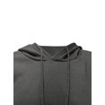 thumbnail image 2 of FOCUSNORM Women Juniors Christmas Printed Sweatshirt, Hooded Pullover with Pocket, Drawstring, 2 of 8