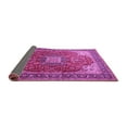 thumbnail image 2 of Ahgly Company Indoor Square Medallion Purple Traditional Area Rugs, 8' Square, 2 of 4