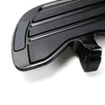 thumbnail image 4 of ALLTIMES Motorcycle Rider Floorboards Driver Foot Rests Pegs for Indian Scout Bobber Sixty 2020 2021, Glossy Black Aluminum+Rubber, 4 of 10