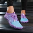 thumbnail image 2 of Rokment Water Shoes for Women Men Adult Unsex Quick Drying Barefoot Surf Socks for Beach Swim River Pool Lake Hiking Kayaking Surfing F Size 12, 2 of 7