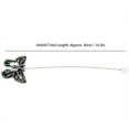 thumbnail image 4 of beautiful unique magnetic curtain buckle tiebacks accessories with rhinestone butterflies decorblack bottom green rhinestone, 4 of 5