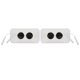 thumbnail image 4 of Almohadillas de electrodos Tens de tela no tejida, 2 uds., para máquina de fisioterapia masajeadora TENS, 4 of 8