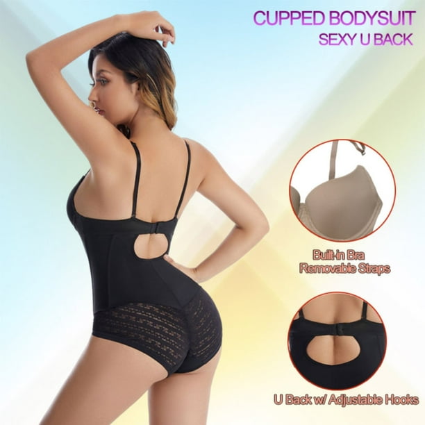 Women Sexy Body Shapewear Slimming Underwear Bodysuit with Chest Pads Tummy  Smooth Shaper Buttocks Lifter (Color : A, Size : XL Code) : :  Clothing, Shoes & Accessories