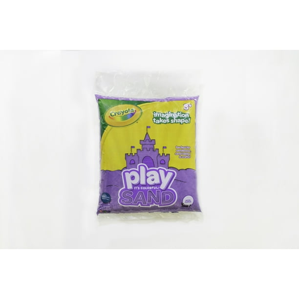 Crayola Play Sand Bag, 20 Lb., Purple