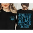 thumbnail image 3 of Spoiled Wife Shirt, Blue Collar Wives Club Shirt, Blue Collar Wife Sweatshirt, Funny Blue Collar Shirt, Blue Collar Hoodie,Funny Wife Shirt, 3 of 4