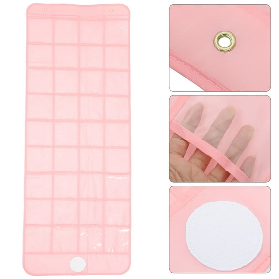 Milisten  Classroom Phone Holder Pocket Charts for Cell Storage Bag Student