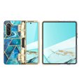 thumbnail image 6 of i-Blason Cosmo Screen Protector Cell Phone Case for Samsung Galaxy Z Fold 5, Ocean, 6 of 10
