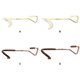 thumbnail image 4 of Greeniant Colgador de linterna de Camping Coolcamp, gancho colgante a prueba de herrumbre, lámpara de caza, soporte portátil para mochilero al aire libre carpas Café 33 mm Greeniant OD021963-04, 4 of 6