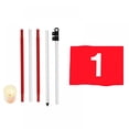 thumbnail image 1 of Bangus Golf Flag and Cup Detachable Golf Hole Cup and Flag for Driving Range Backyard 5-Section Design, 1 of 5