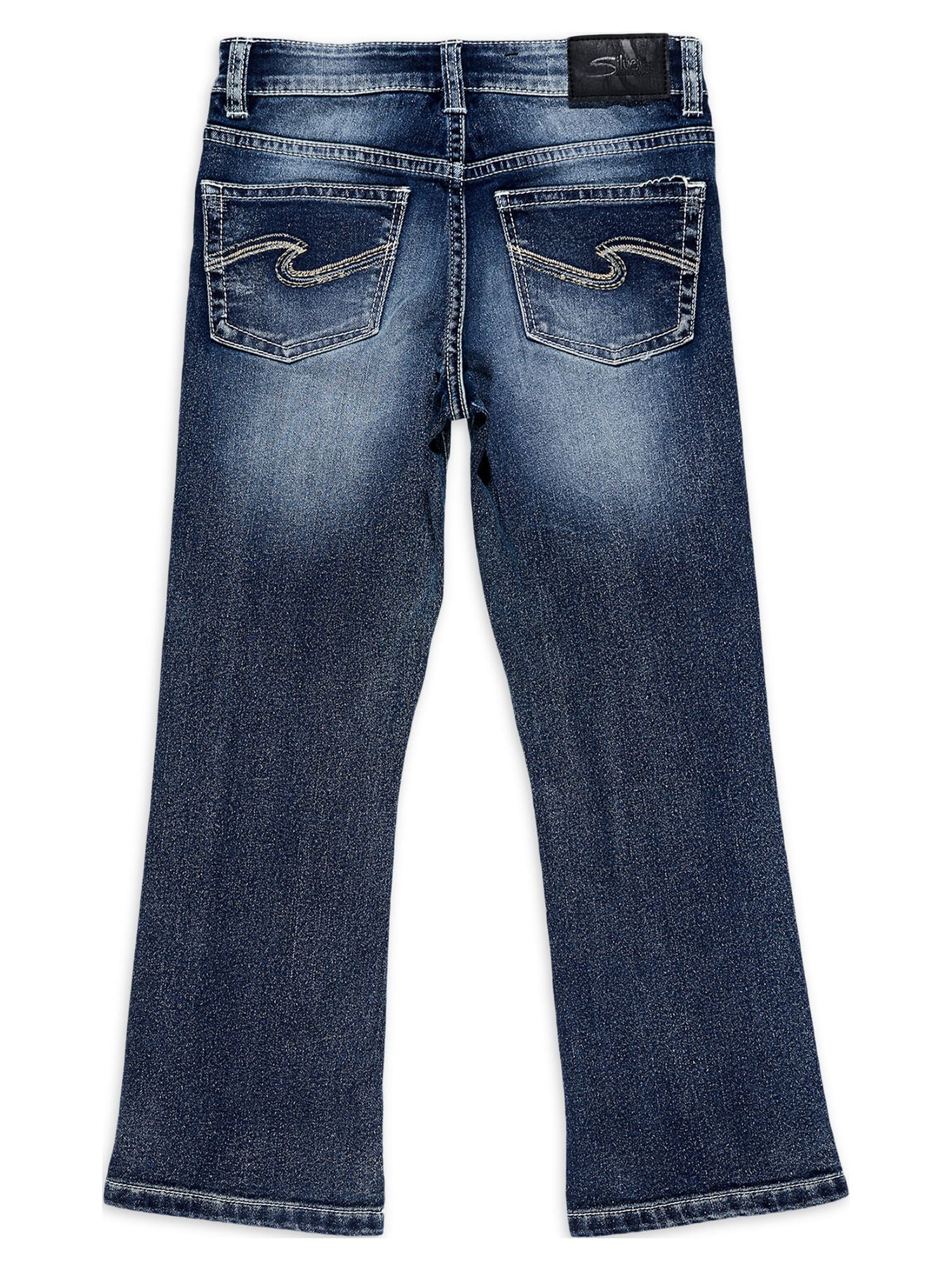Silver Jeans Co. Boys Zane Bootcut Stretch Denim Jeans, Sizes 4-16