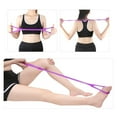 thumbnail image 3 of Cheers.US Yoga Pilates Belt 8 Shape Band Multi-Function Band for Women Yoga Elastic Pull Rope Fitness Equipment Bodybuilding Expander for Abdomen Waist Arm Leg Stretching Slimming Training, 3 of 7