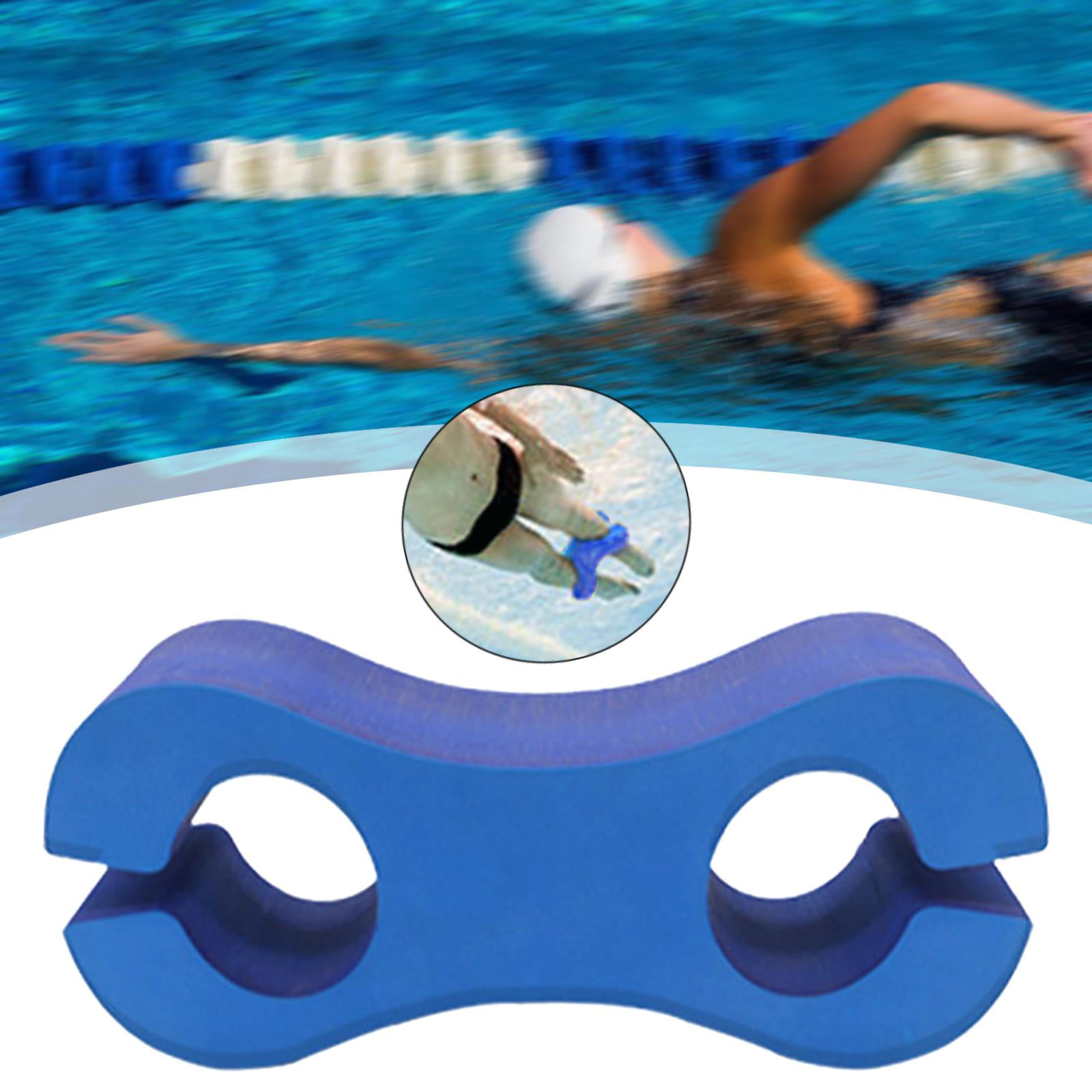 Eva Foam Pull Buoy Figure-eight En forme de jambe flotteur Aide à  l’entraînement de natation pour nageur Débutant Accessoires de natation Ns2