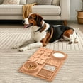 thumbnail image 3 of Slow Feeder Lick Mat for Dogs & Cats - Silicone Snuffle Mat with Suction Cups, Puzzle Feeder Bowl for Fast Eaters, Anxiety Relief & Mental Stimulation, BPA-Free Interactive Pet Feeding Mat, 3 of 4