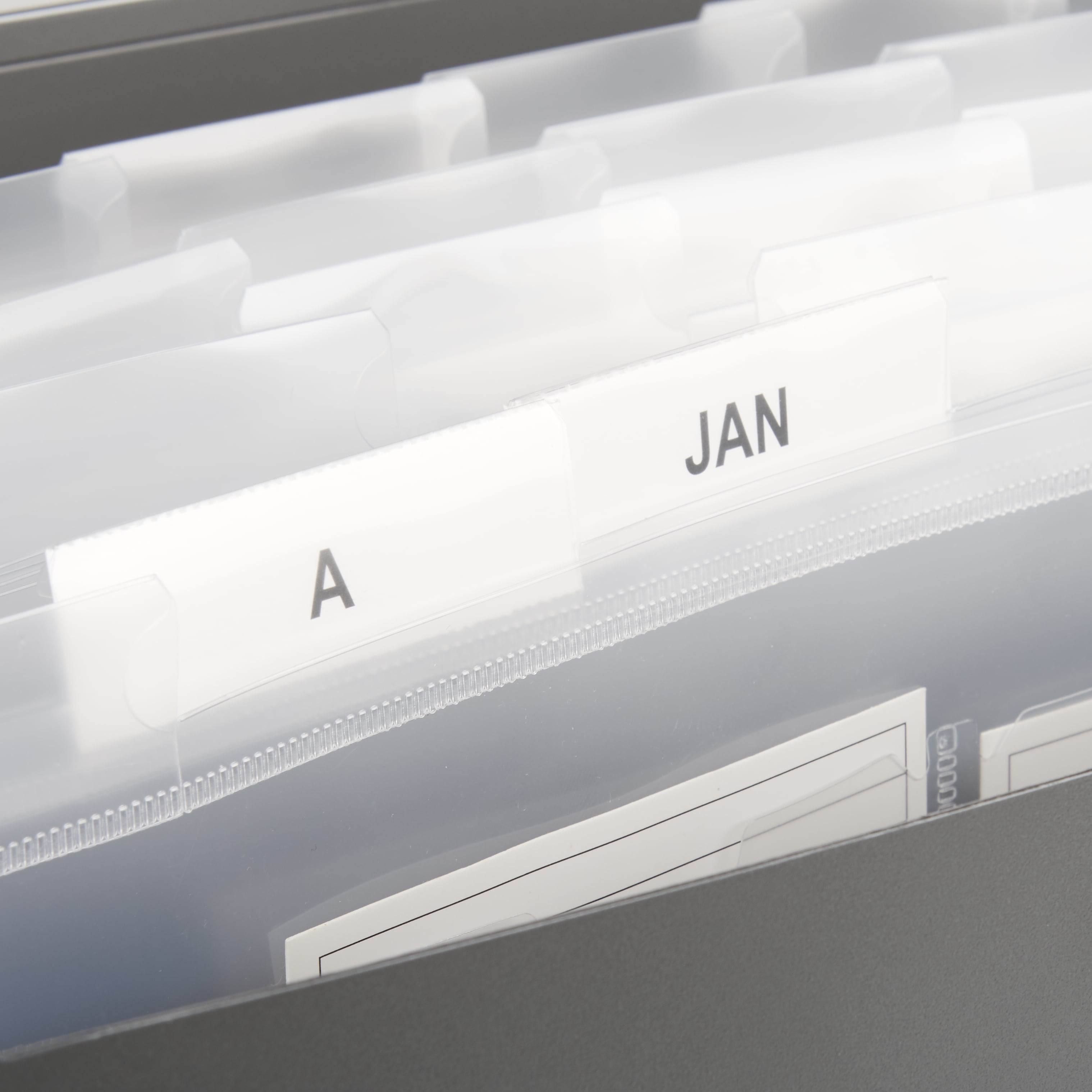 Pen + Gear 26-Pocket Expanding File, Legal Size, Gray, 1 Count