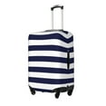 thumbnail image 2 of Gaeub Navy Blue And White Stripes Elastic Luggage Cover with Concealed Zipper Dust-Proof Luggage Cover Protector - 18-32 inch - Medium, 2 of 9